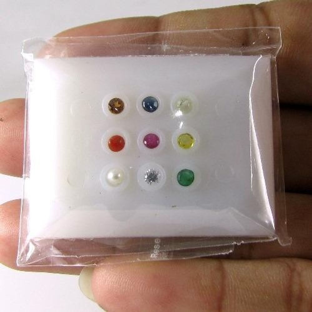 Original-Fine-Quality-9-Gems-Navratna-2.5mm-Ruby-Emerald-Pearl-Coral-Natural