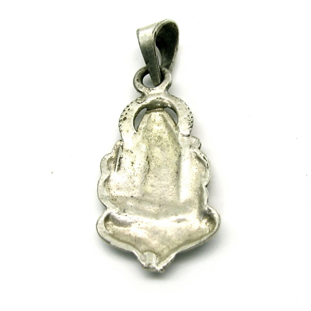 Lord Ganesha Idol Real Silver pendant - pre owned