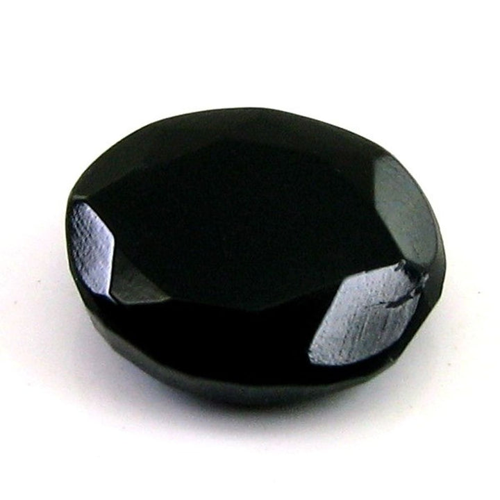 4.45Ct-Natural-Black-Onyx-Oval-Faceted-Gemstone