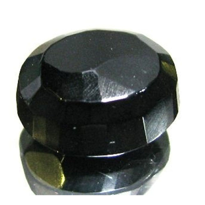 7.3Ct Natural Black Onyx Oval Gem for Positve Energy