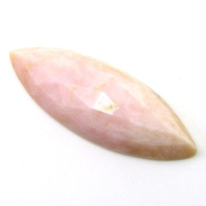 17.8Ct Pink Opal Marquise Cut Faceted Loose Gemstone