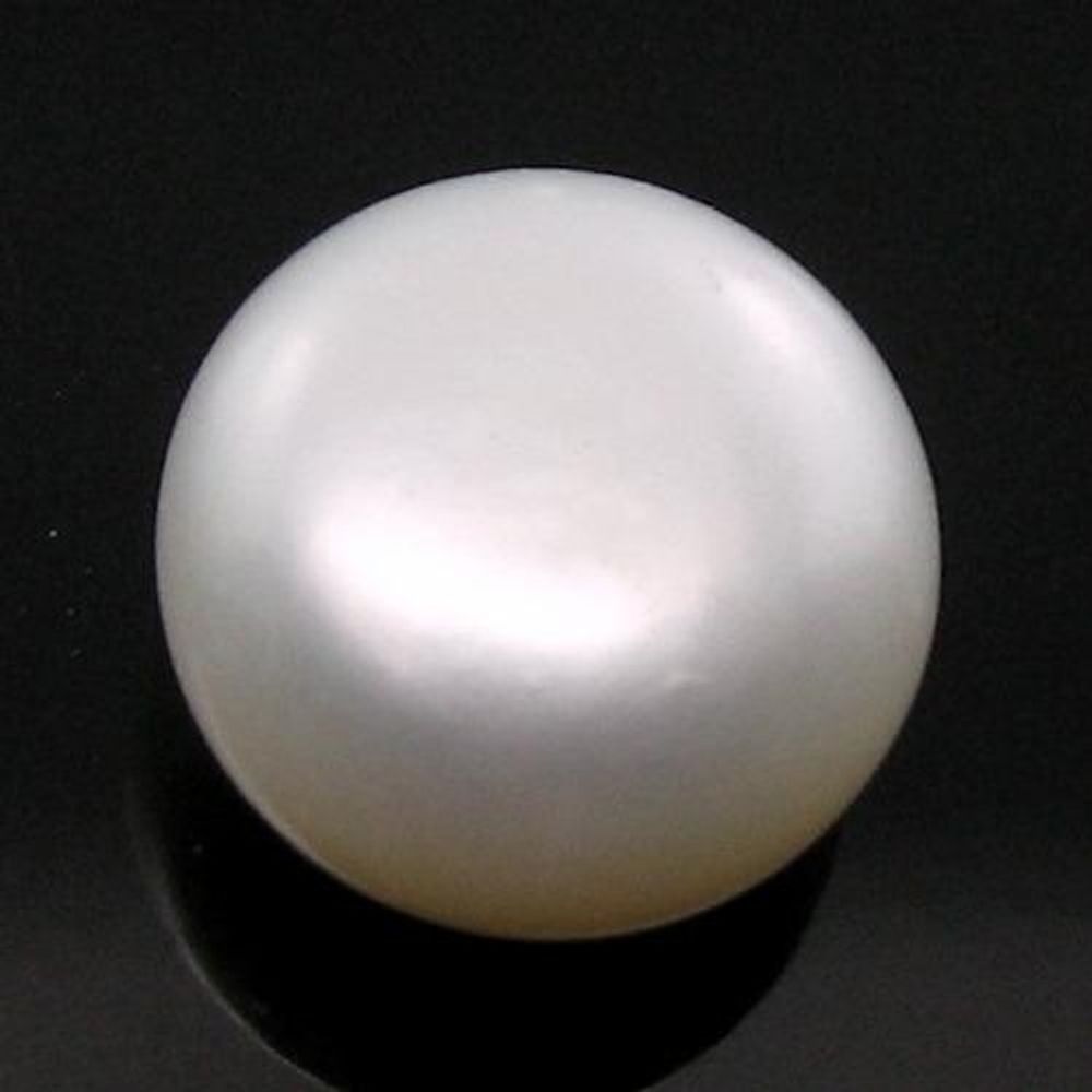 6.7Ct Natural Real Round White Pearl (Moti) for Moon