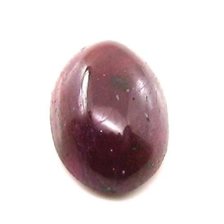 3.5Ct Natural Ruby Oval Cabochon Gemstone