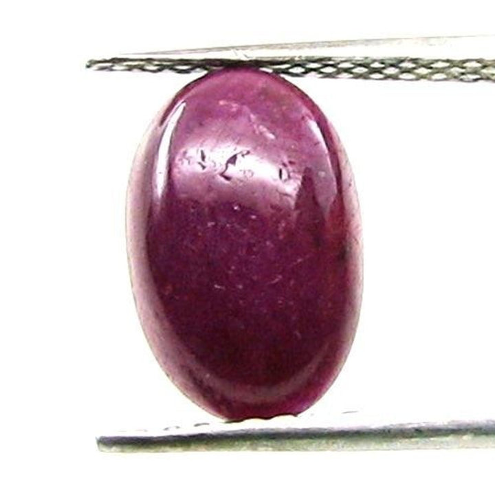 3.3Ct-Natural-Ruby-Oval-Cabochon-Gemstone