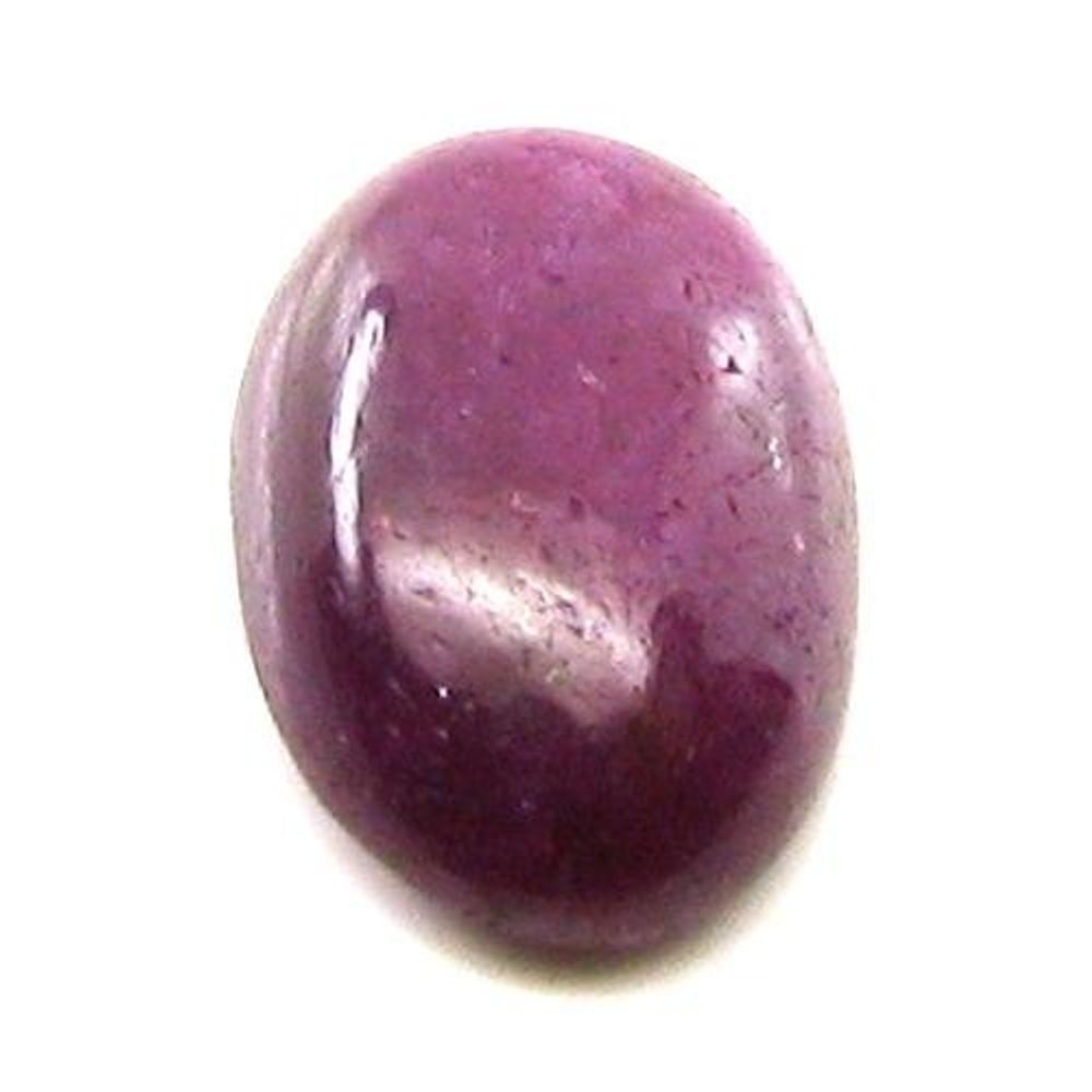 3.3Ct Natural Ruby Oval Cabochon Gemstone
