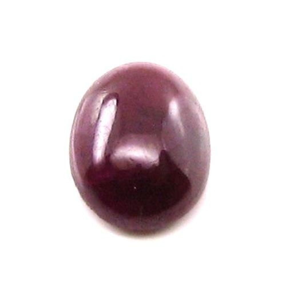 3Ct Natural Ruby Oval Cabochon Gemstone