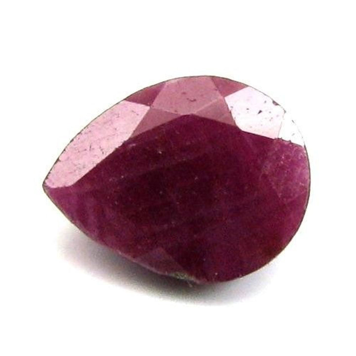 4.1Ct-Natural-Untreated-Ruby-Pear-Faceted-Gemstone