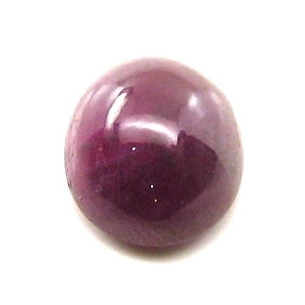 3.2Ct Natural Ruby Oval Cabochon Gemstone