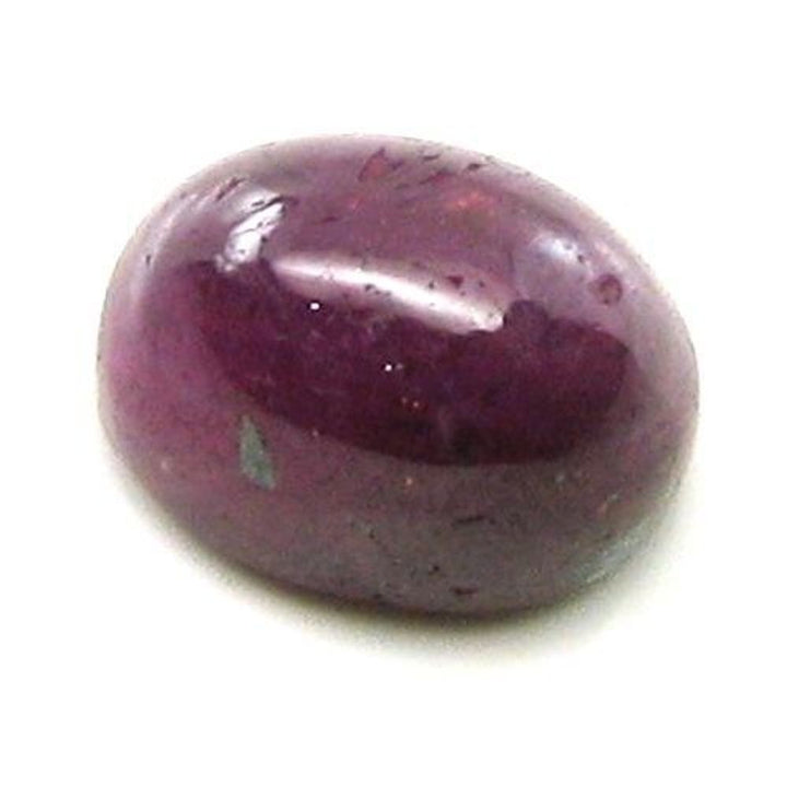 5.4Ct Natural Ruby Oval Cabochon Gemstone