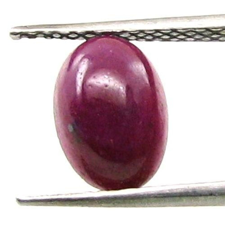 2.6Ct-Natural-Ruby-Oval-Cabochon-Gemstone