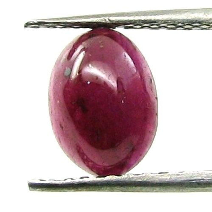 2.3Ct-Natural-Ruby-Oval-Cabochon-Gemstone
