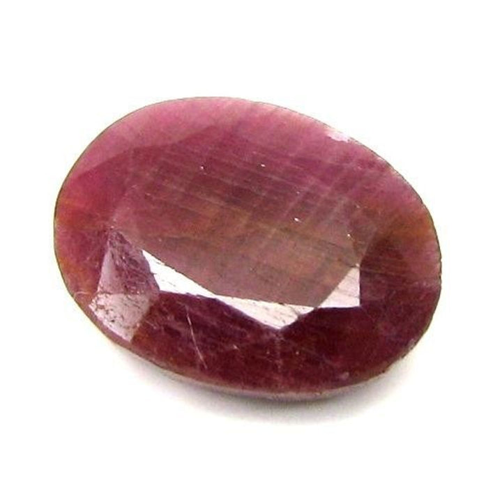 CERTIFIED-5.87Ct-Natural-Untreated-Ruby-(MANIK)-Oval-Faceted-Rashi-Sun-Gemstone