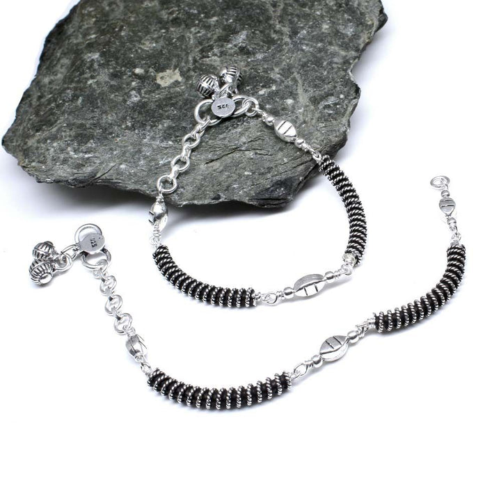 925-silver-jewelry-kids-anklets-ankle-chain-foot-baby-bracelet-5.7quot-9507