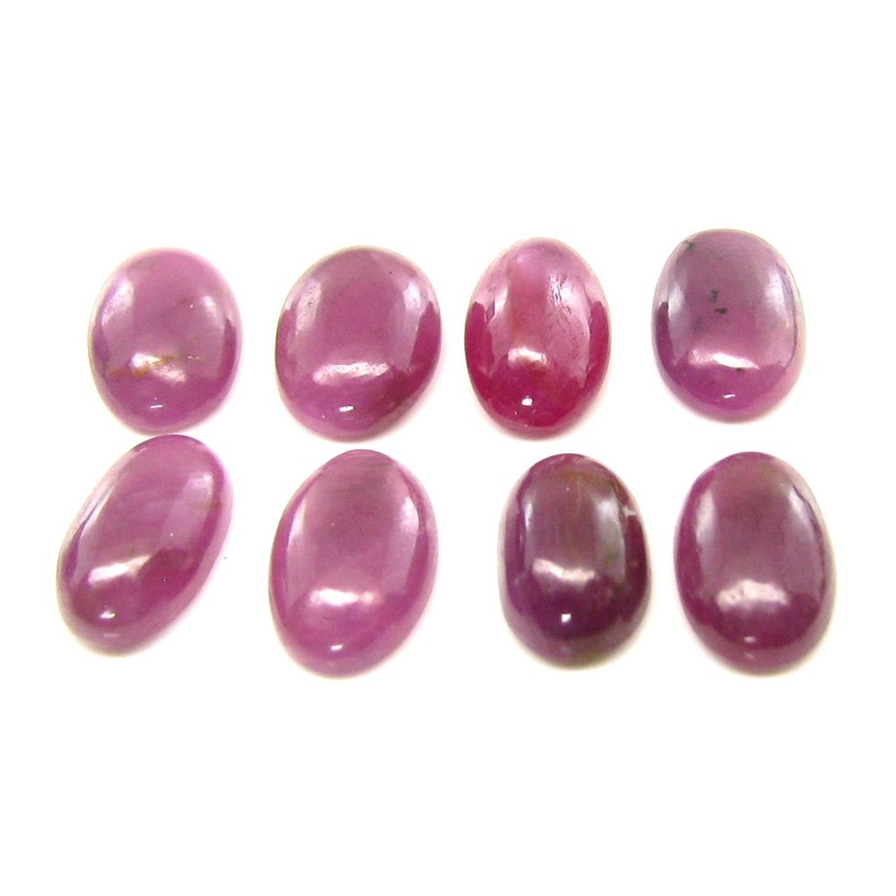 54.8Ct-20pc-Lot-Natural-Ruby-Mix-Shape-Cabochone-Gemstones