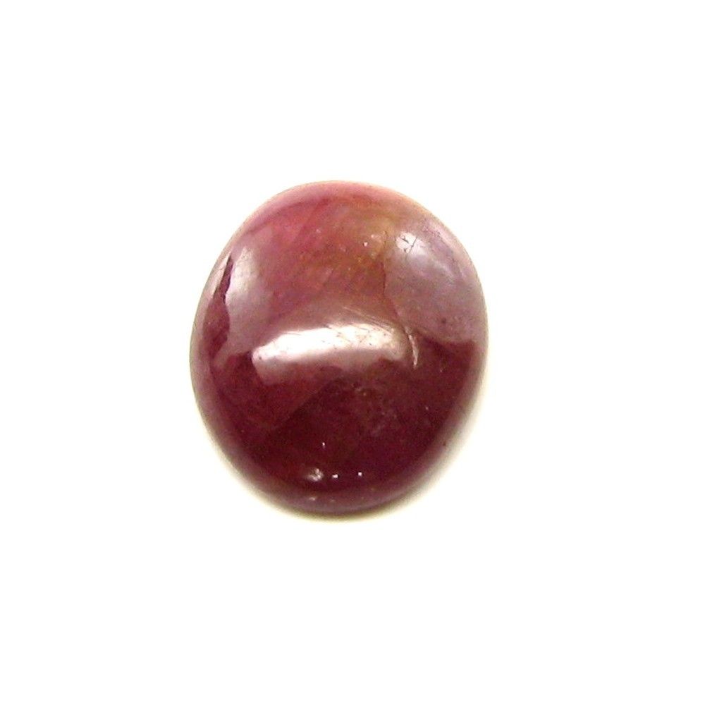 5.5Ct-Natural-Ruby-Oval-Shape-Cabochone-Gemstone