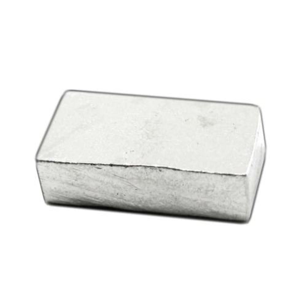 Pure Silver Brick rectangle shape chandi ki int for lal kitab remedy and astrology