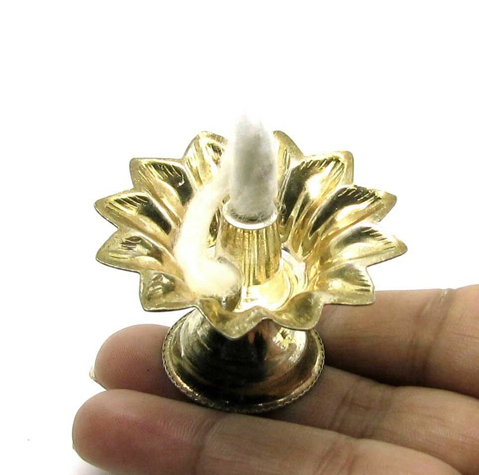 Real Silver Religious Worship Lamp Diya - Pre-owned - ET