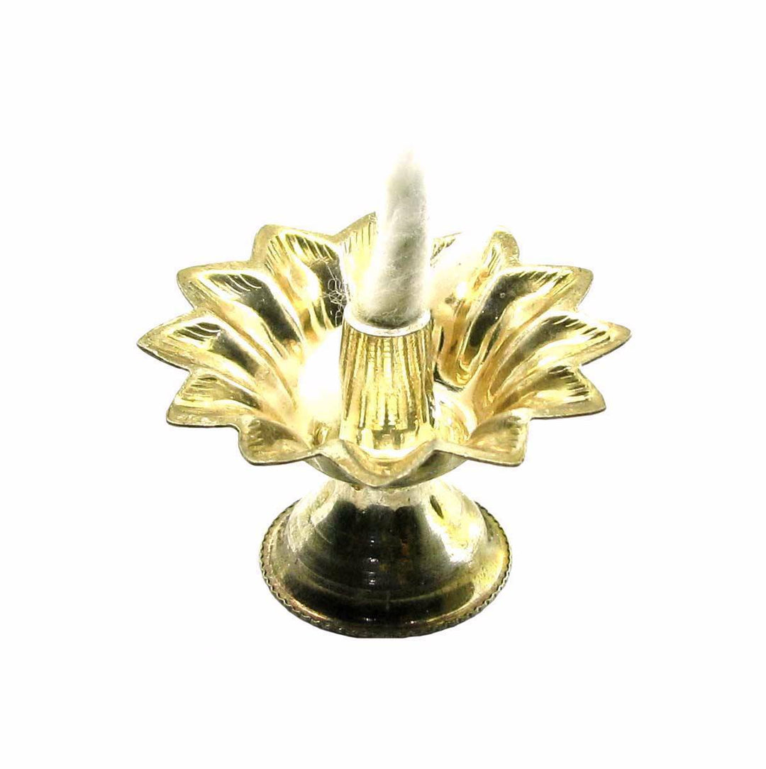 Real Silver Religious Worship Lamp Diya - Pre-owned - ET