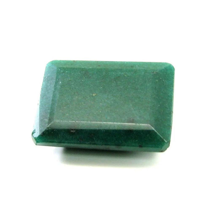 Huge 140.6Ct Natural Brazilian Green Quartz Gemstone in Emerald Color Rectangle