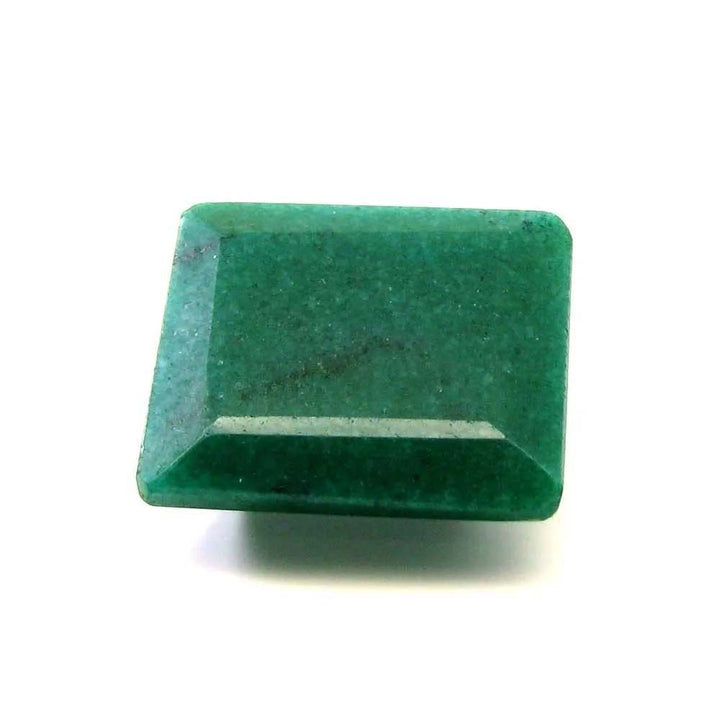 Huge 121.8Ct Natural Brazilian Green Quartz Gemstone in Emerald Color Rectangle