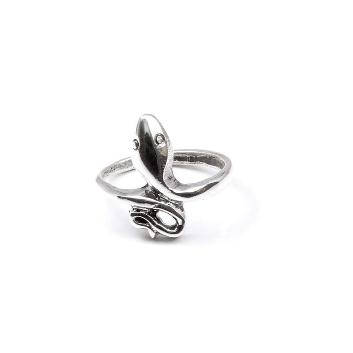 Snake Real Silver Ring for Astrology and red book remedy