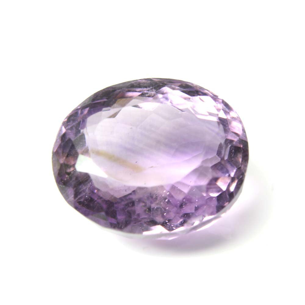 10.8Ct Natural Amethyst (Katella) Oval Faceted Purple Gemstone