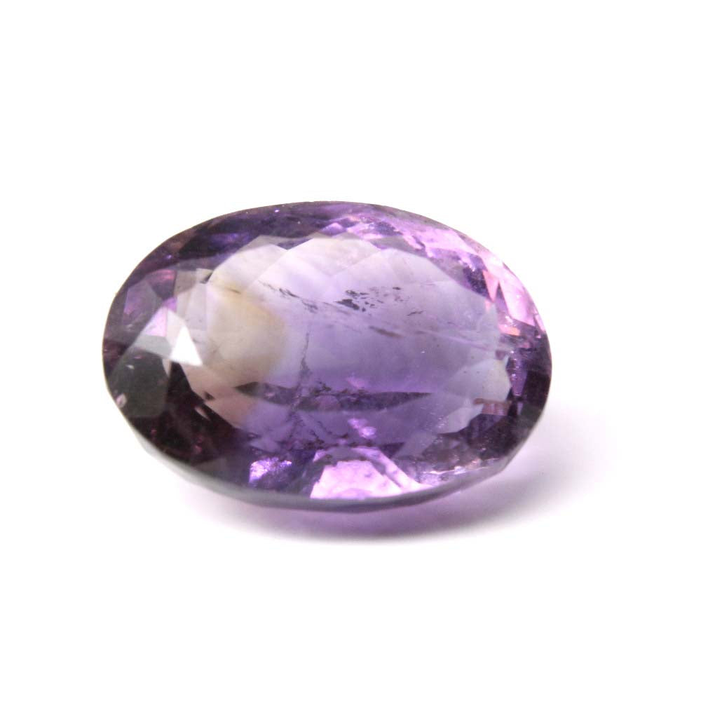 9.35Ct Natural Amethyst (Katella) Oval Faceted Purple Gemstone
