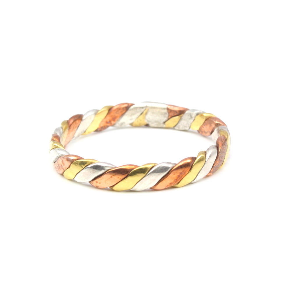 Gold copper online ring