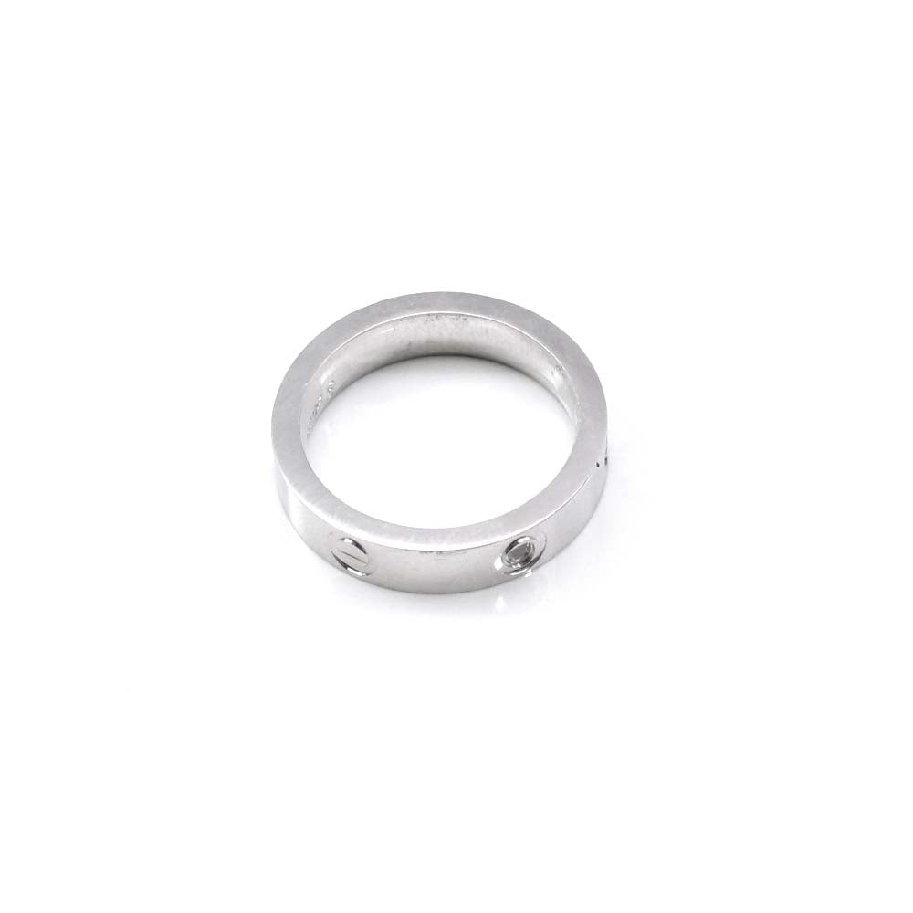 Beautiful White CZ 925 Solid Real Silver Unisex Ring