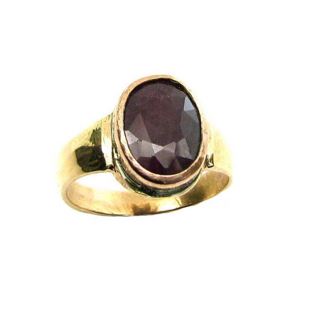 Manik ratan brilliert ring
