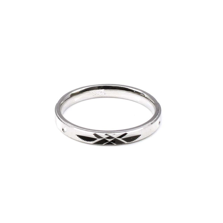 Beautiful Solid Silver 925 Solid Real Silver Unisex Band Ring