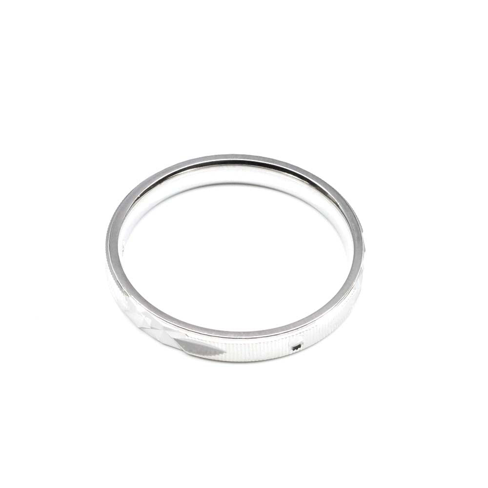 Beautiful Solid Silver 925 Solid Real Silver Unisex Band Ring