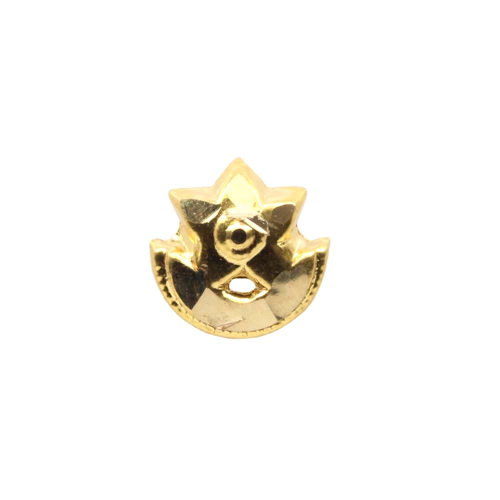 Handmade Real Gold Nose pin for women 