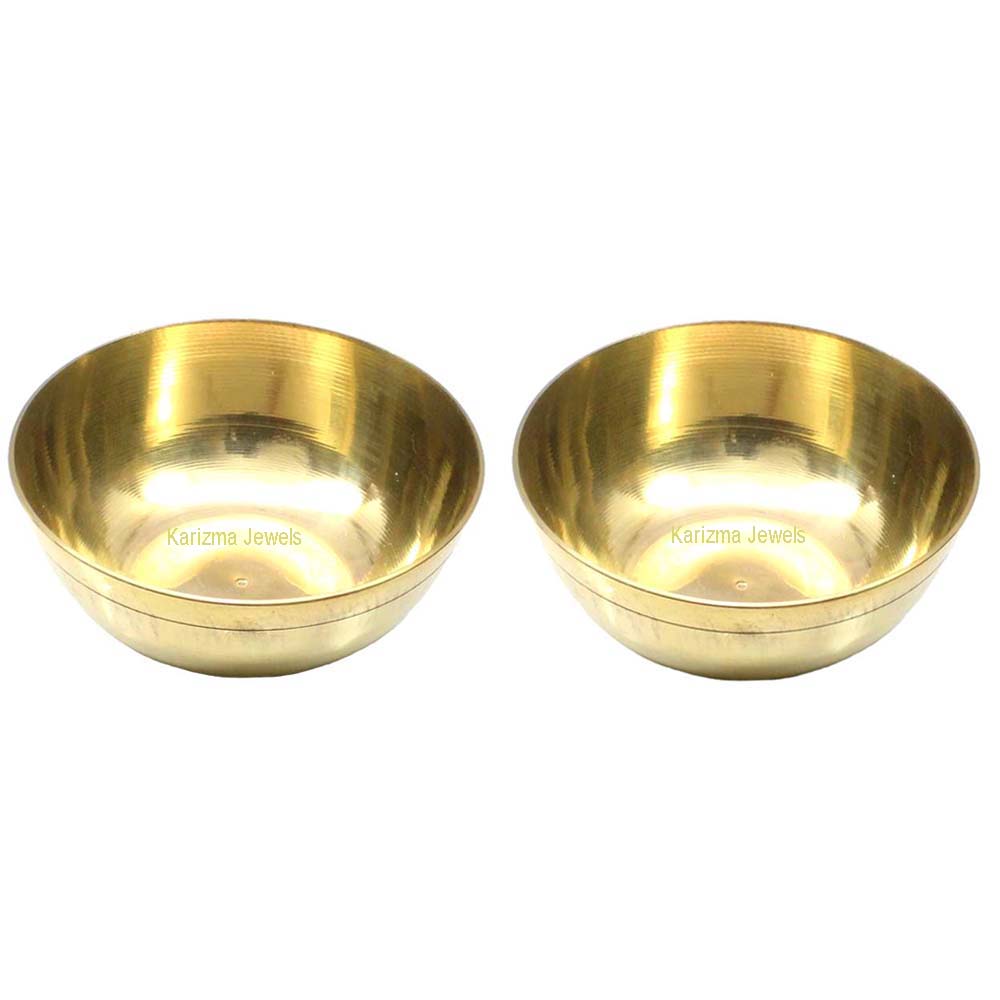 Pure Brass Pital Bowl Pooja Item