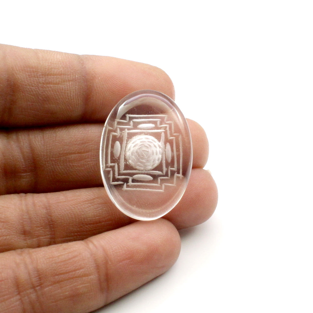 Natural Crystal Healing Chakra God Symbol Gemstone For Pendant