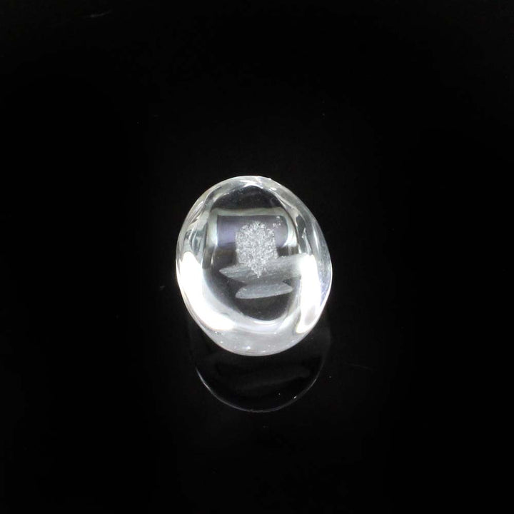 Natural Crystal Healing Shivling Chakra God Symbol Gemstone For Pendant
