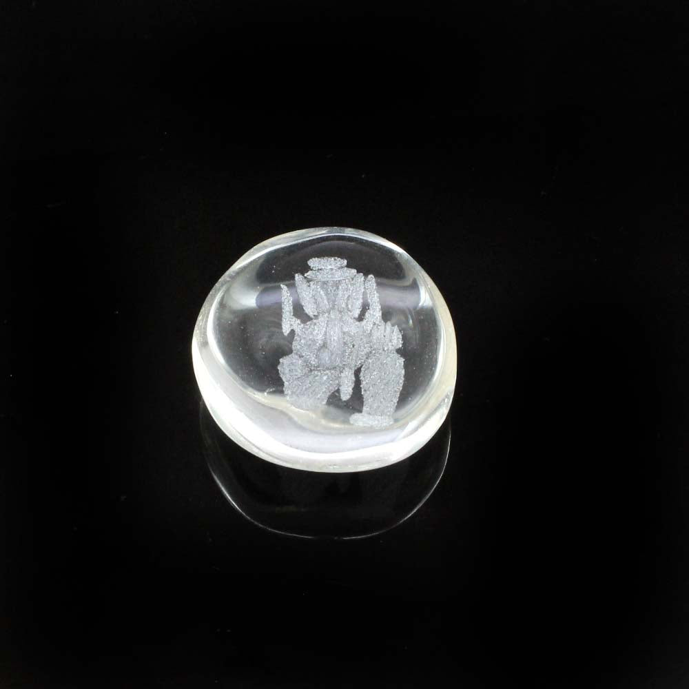 Natural Crystal Healing Chakra God Ganesha Symbol Gemstone for Pendant