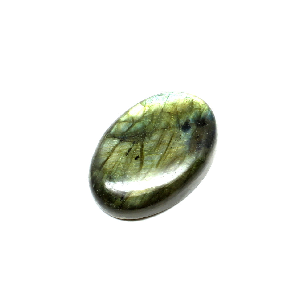 Top Fire Play of Colors 74Ct Natural Labradorite Oval Cabochon Gemstone