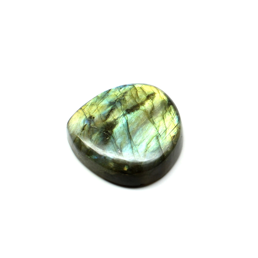 Top Fire Play of Colors 67.65Ct Natural Labradorite Pear Cabochon Gemstone