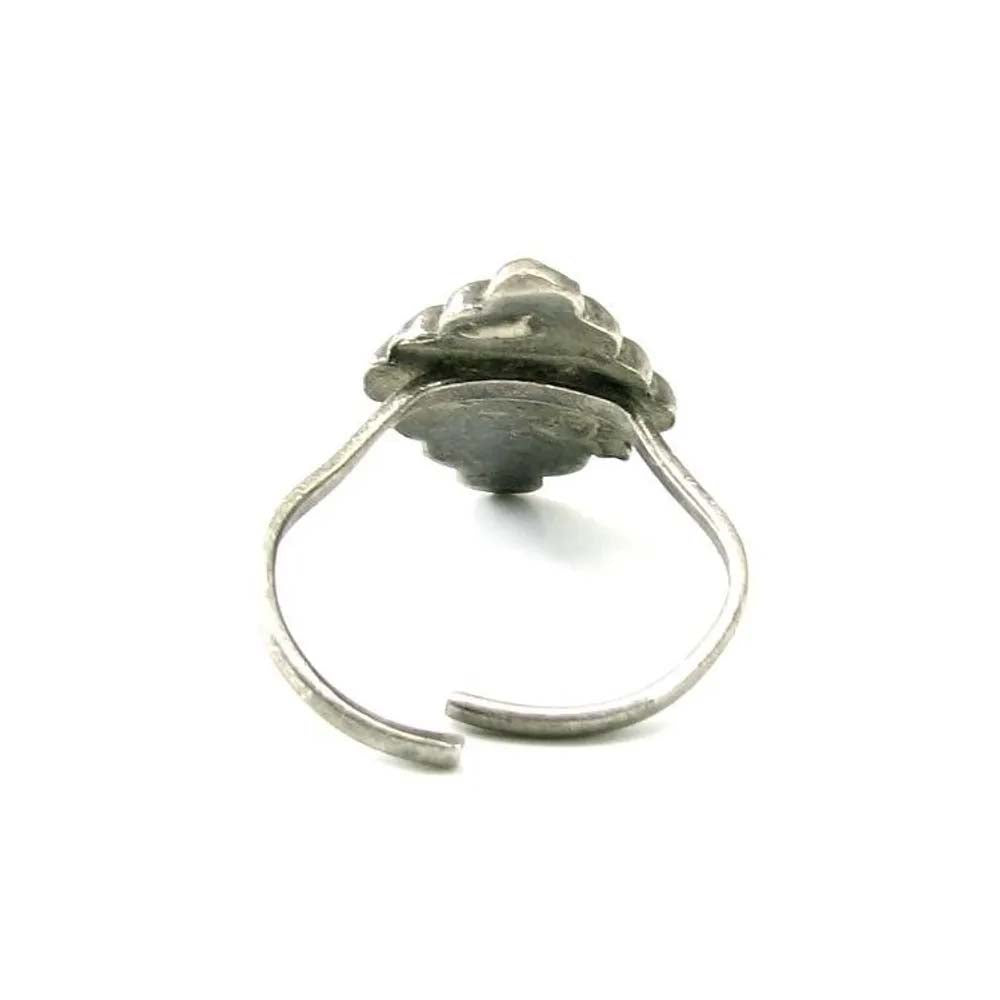 Ethnic Indian Style Handmade Toe Rings Single Real Solid Silver Pre-Owned
