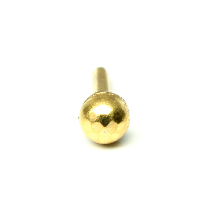 Indian Asian Tiny Style Nose ring Gold Filled Nose stud push pin
