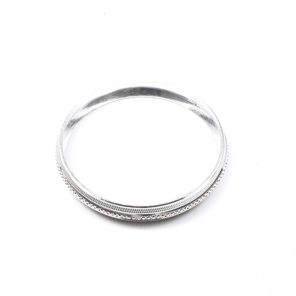 Indian Real Sterling Silver Men's Bangle Sikh Kada pure silver