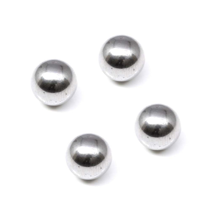 4pc Set iron Steel Round Ball for lal kitab remedy and astrology