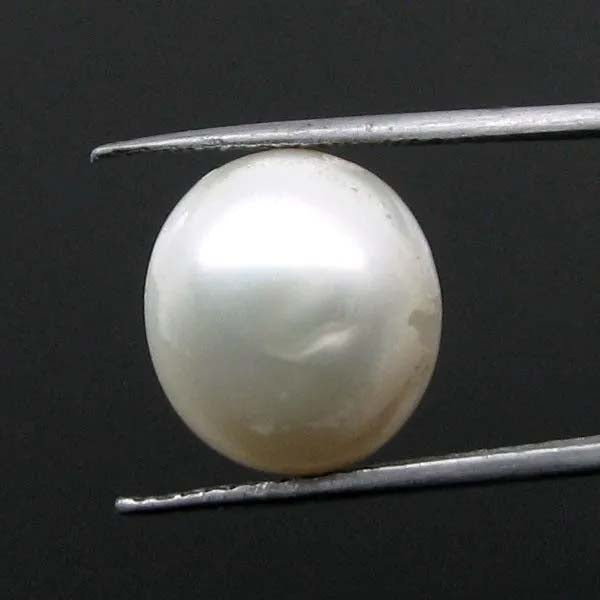 9Ct Natural White Uneven Pearl (Commercial Grade)