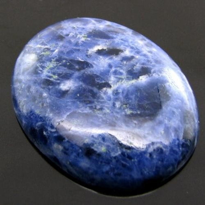 39.8Ct-Natural-Picture-Sodalite-Oval-Cabochon-Gemstone