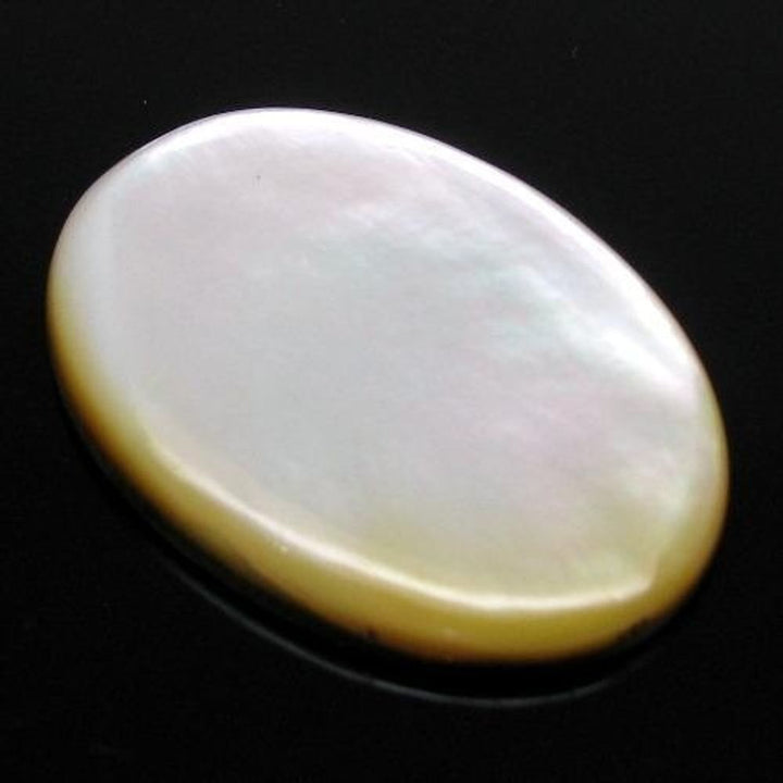 45.3Ct Natural Rainbow Shell Mother of Pearl Oval Shape