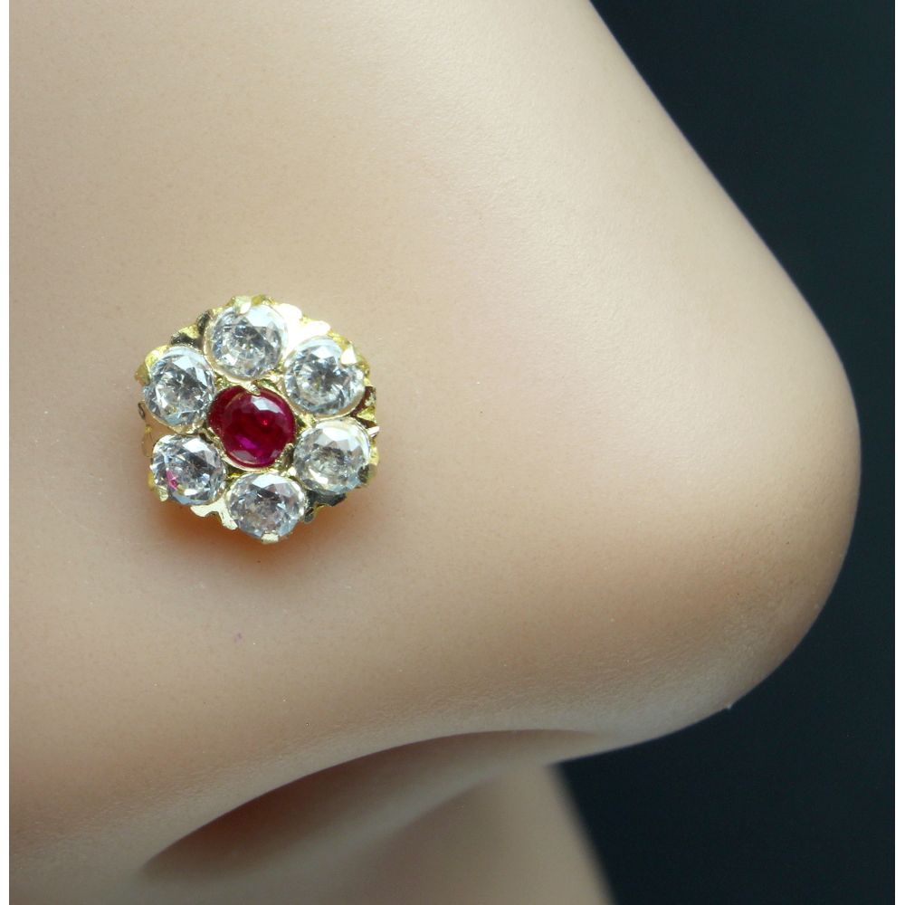 real-gold-pink-white-cz-piercing-nose-stud-nose-pin-solid-14k-yellow-gold-9321