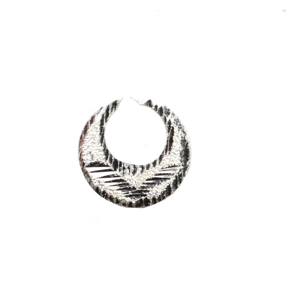 real-silver-round-moon-shaped-nattiyan-nanti-men-women-earring-10886