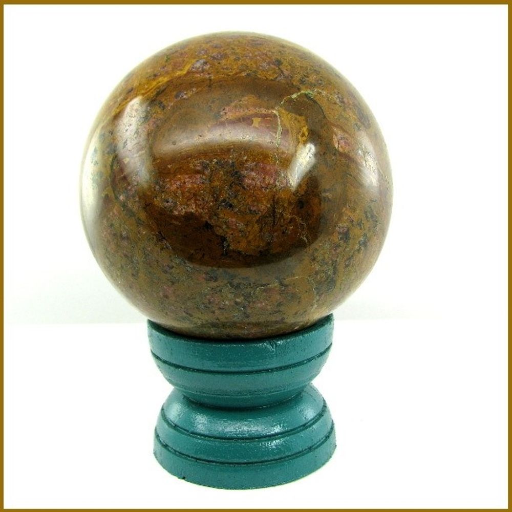 3720Ct 81mm NaturalL Moss Agate Gemstone Sphere Crystal Healing Ball
