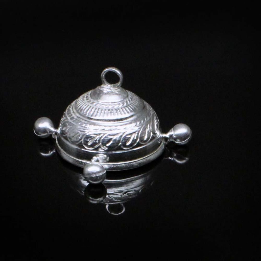 Pure silver chatter for mandir guruduwara temple religious pooja item